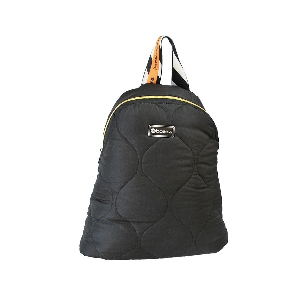 Mochila Boerss con Cinta ONDAS NEGRO