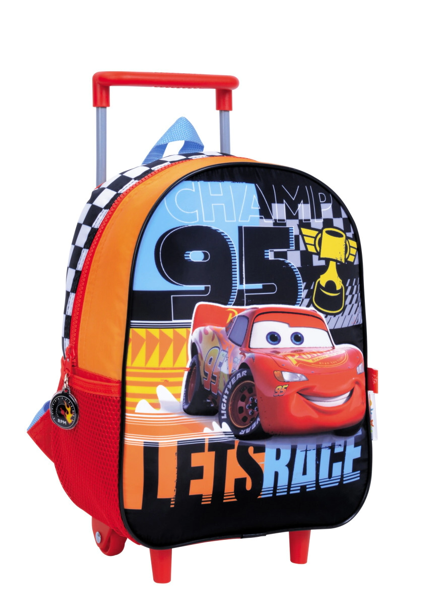 Mochila Cars 12'' Carro Champ AZUL