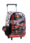 Mochila Hot Wheels 12'' Carro Red Cars ROJO