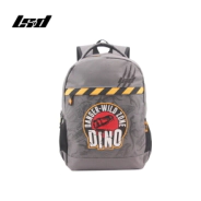 MOCHILA DINOSAURIOS LSYD GRIS