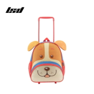 MOCHILA C/ CARRO ANIMALITOS LSYD NARANJA