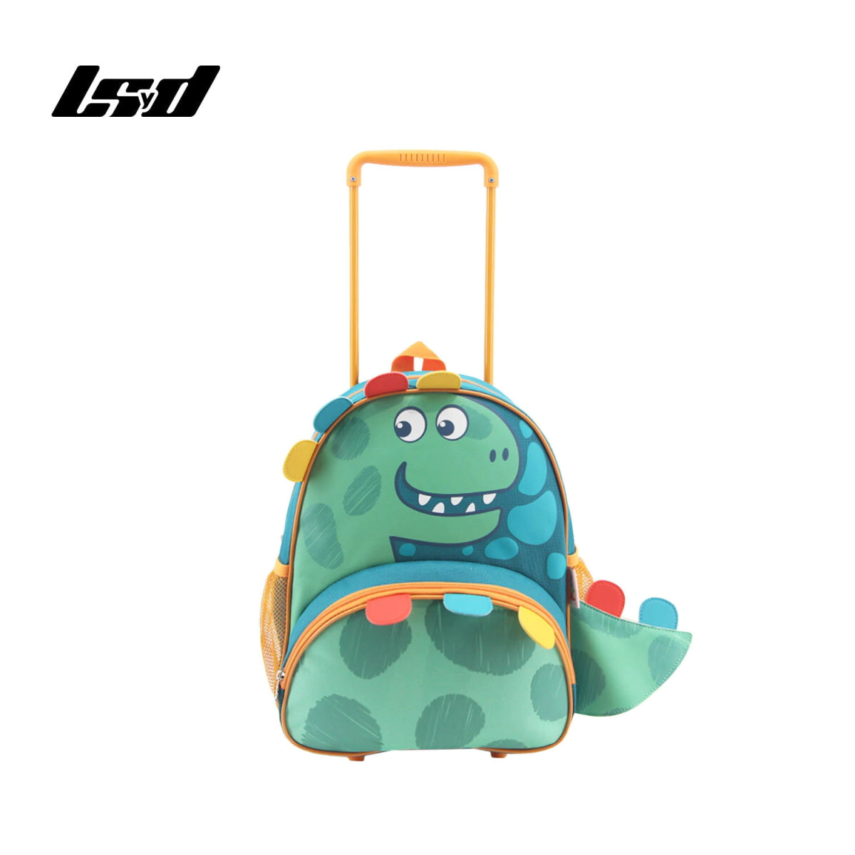 MOCHILA C/ CARRO ANIMALITOS LSYD VERDE