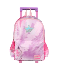 Mochila Footy 18'' Carro Big Kids Batik FUCSIA