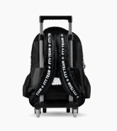 Mochila con carro 18 Futbol Footy NEGRO