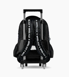 Mochila con carro 18 Futbol Footy NEGRO