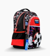 Mochila Footy Espalda 18'' Futbol Pop It ROJO