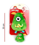 Cuneros Musicales Monstruitos 30 cm VERDE