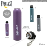 Botella Termica Everlast Lila