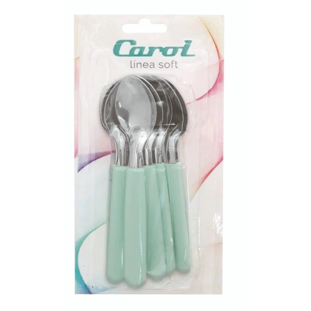 Cucharita Te X6 Carol VERDE