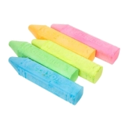 TIZAS X 5 UNIDADES COLORES NEON CRAYOLA