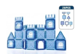 SET 28 PIEZAS CASTILLO MAGNETIC (HD111A)