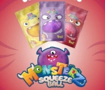 MONSTERZ SQUEEZE BALL 6CM
