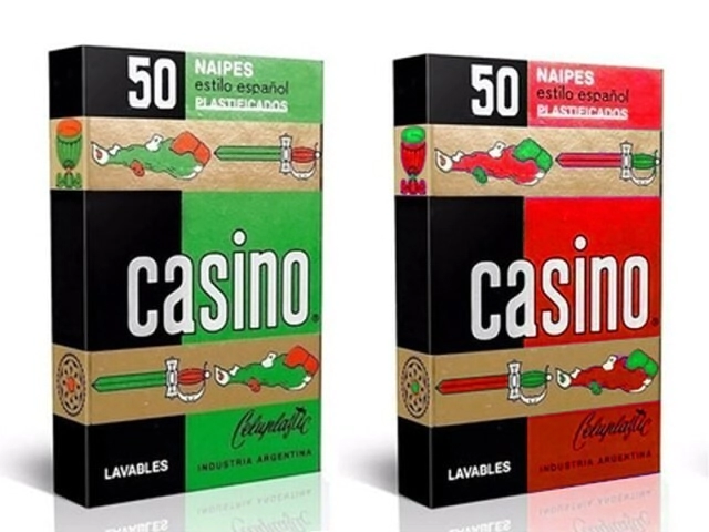 Naipes Casino Celuplastic 50 cartas
