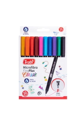 Marcadores Fine Plus x 10 Surtido TRABI