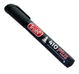 Marcador Perm. 410 plus Pta. Acrlica negro TRABI