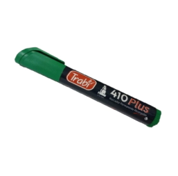 Marcador Perm. 410 plus Pta. Acrlica verde TRABI
