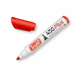 Marcador p/pizarra blanca 450 plus rojo TRABI