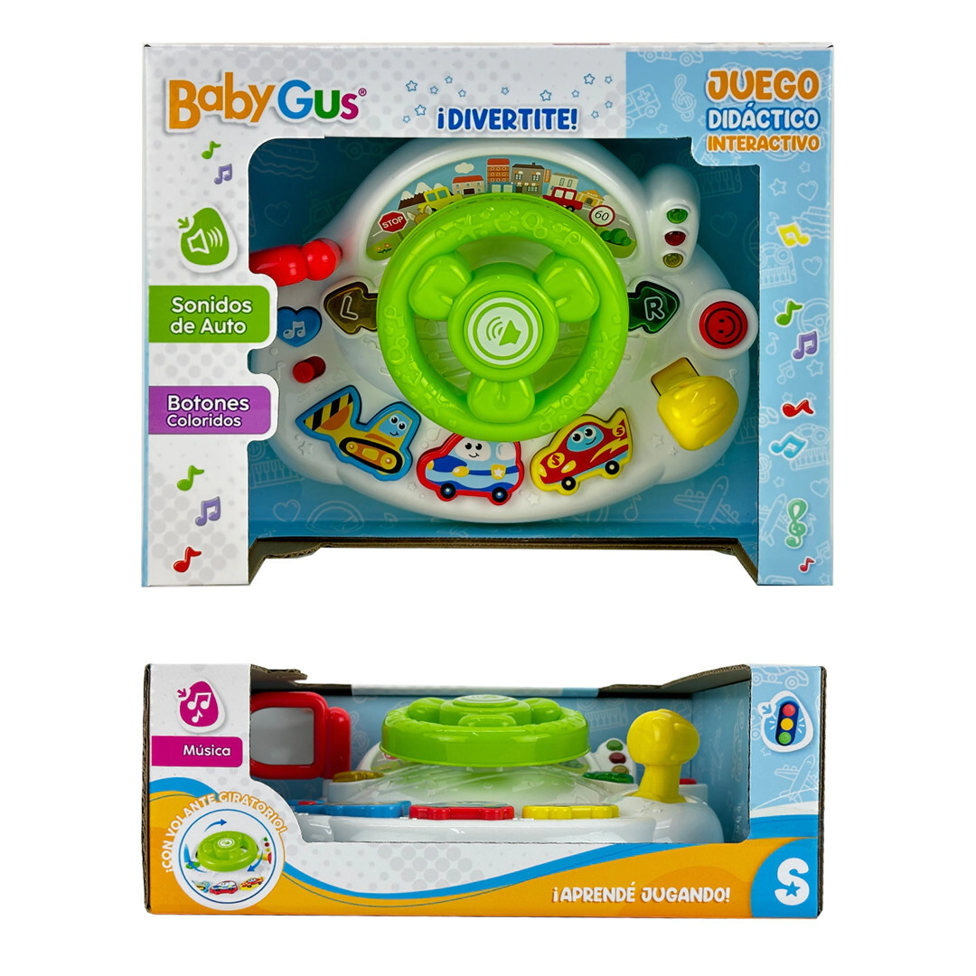 JUEGO INTERACTIVO MUSICAL VOLANTE