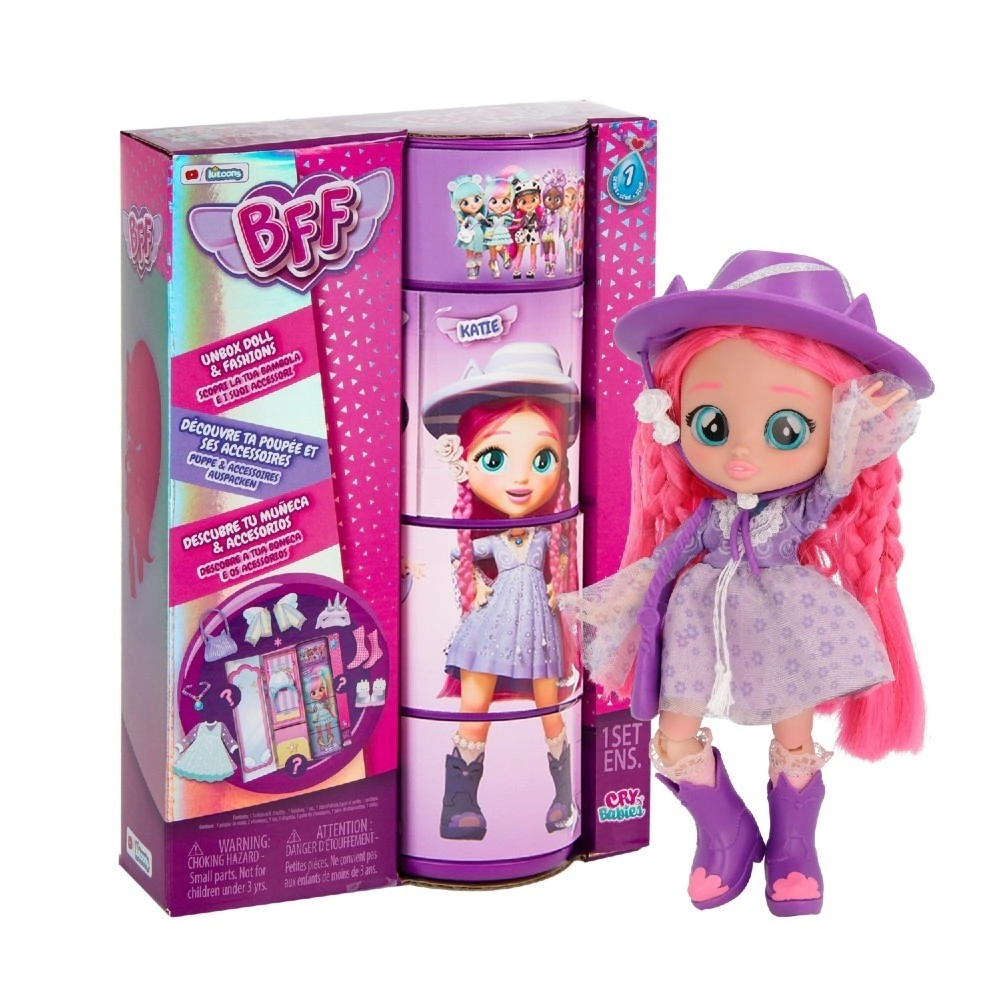 MUECA CRY BABIES 20CM BFF KATIE