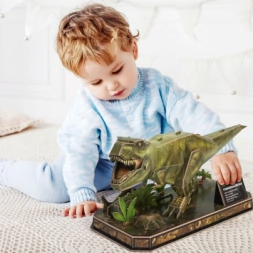 CUBIC FUN ROMPECABEZAS 3D TYRANNOSAURUS NATIONAL GEOGRAPHIC