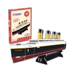 CUBIC FUN ROMPECABEZAS 3D TITANIC BARCO 30 PZAS