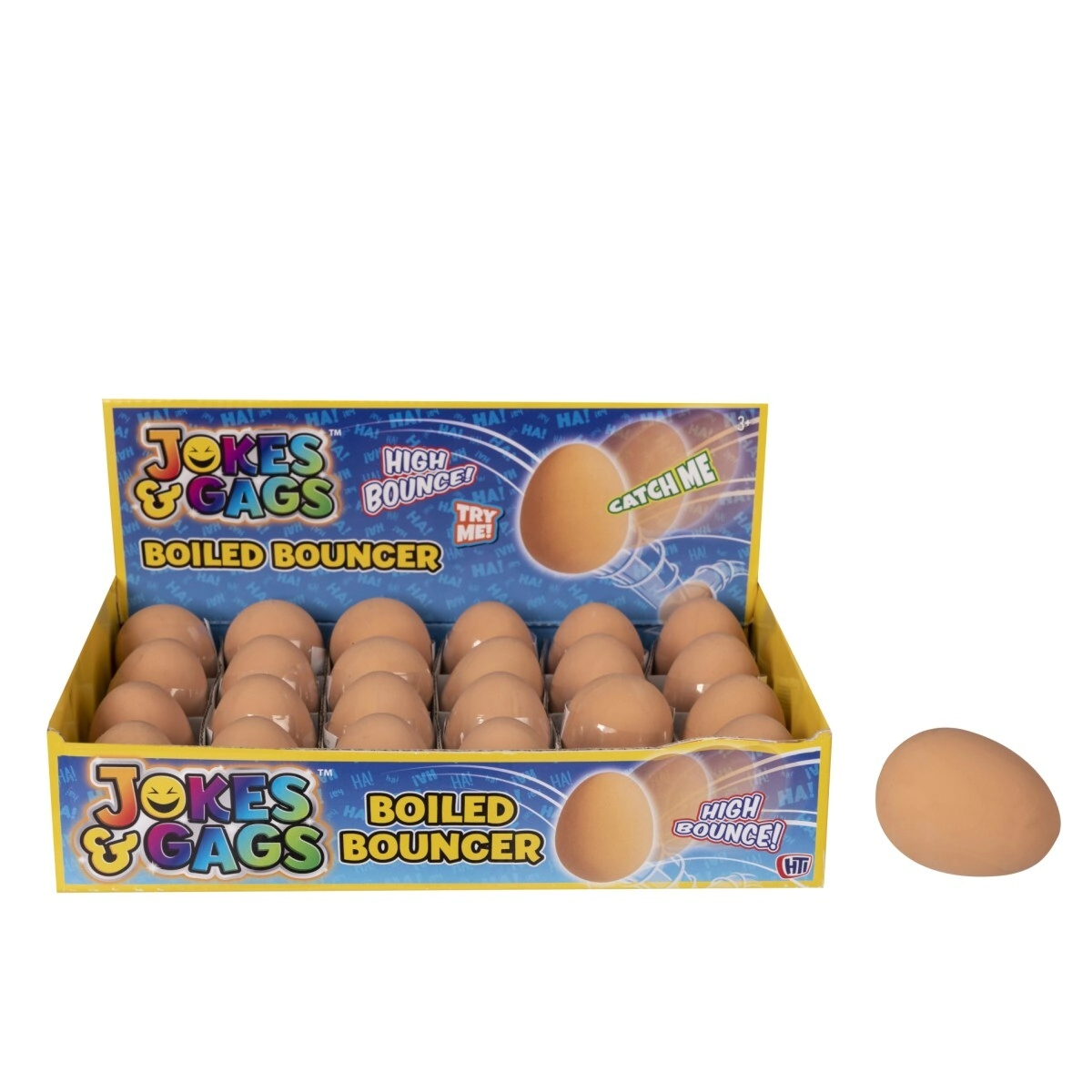 POCKET MONEY BOLA 6 CM SALTARIN HUEVO