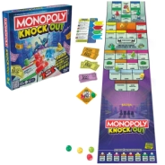 MONOPOLY KNOCK OUT HASBRO