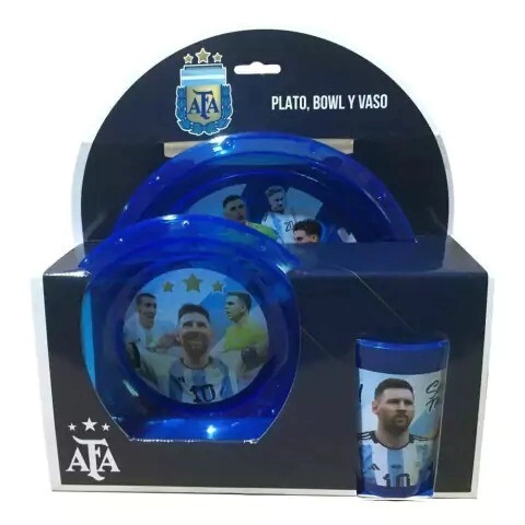 SET PLATO, BOWL Y VASO AFA