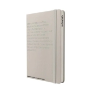 CUADERNO MOOVING NOTES A5 TAPA DURA STONE.
