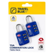 CANDADO TSA PARA VALIJAS X 2 UN. TRAVEL BLUE