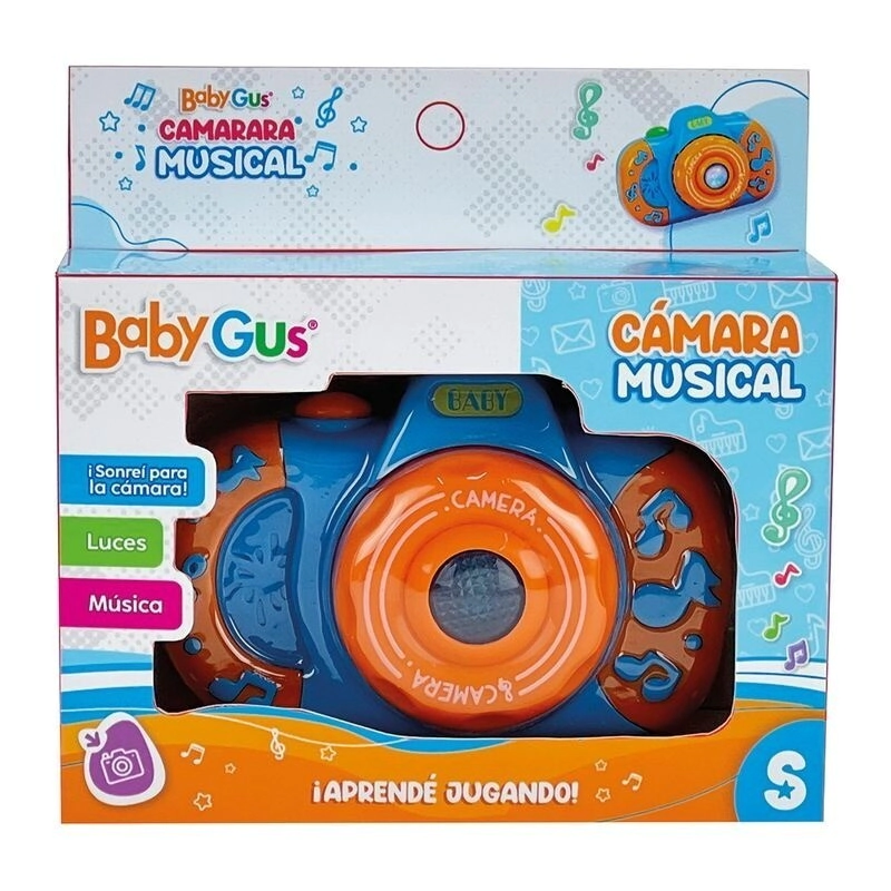 CAMARA DE FOTOS CON LUZ Y SONIDO