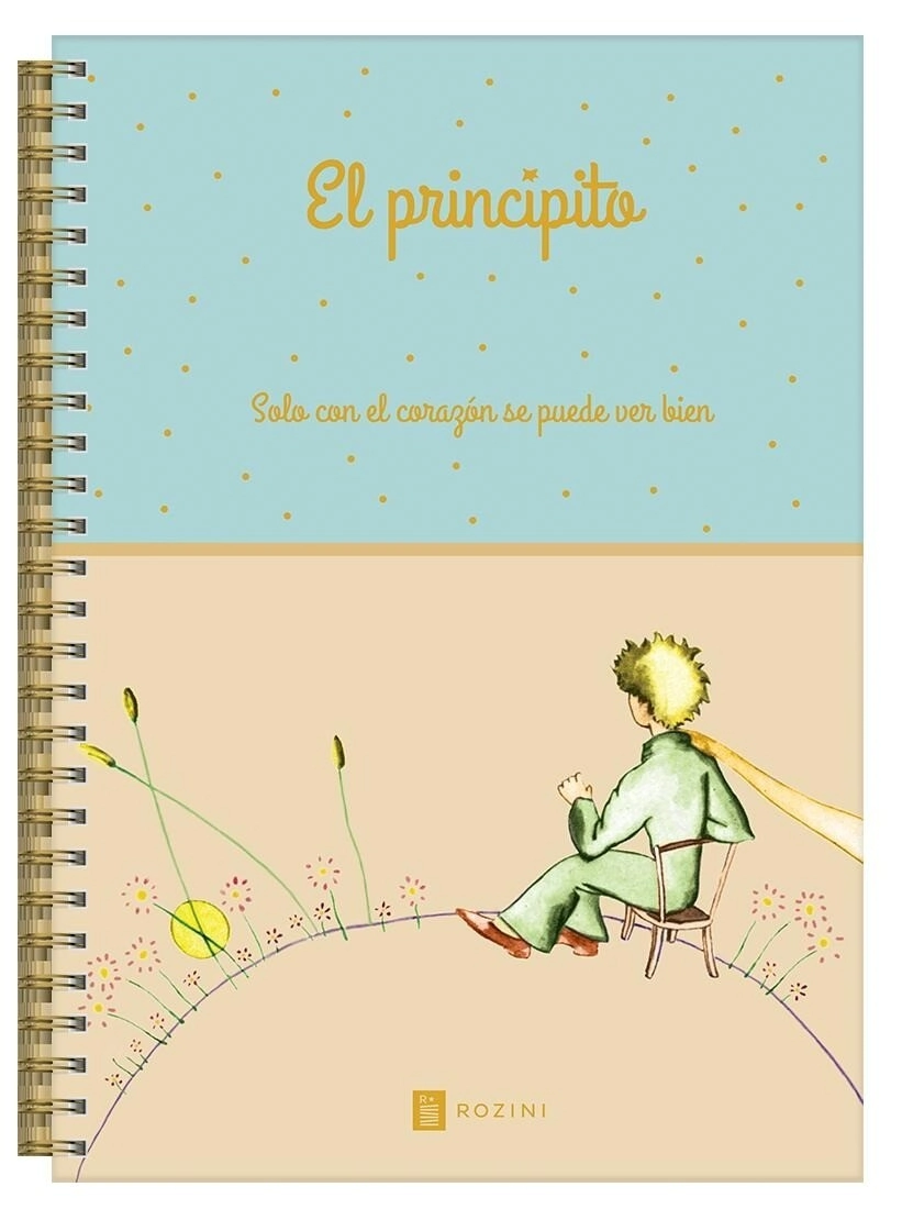 CUADERNO EL PRINCIPITO 16x21 RAYADO T/D