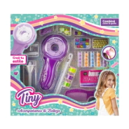 MAQUINA PARA HACER TRENZAS CON SET DE BIJOU TINY