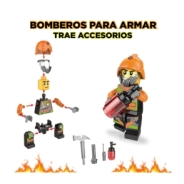 MUÑECO HERORE DE FUEGO SURTIDOS