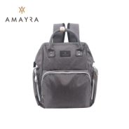 MOCHILA MATERNAL AMAYRA GRIS