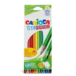 LAPICES BORRABLES TITA X 12 CARIOCA