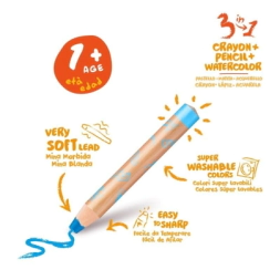 CRAYONES BABY x6 CARIOCA