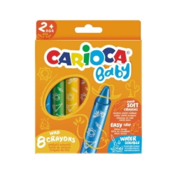CRAYONES BABY WILD x8 CARIOCA