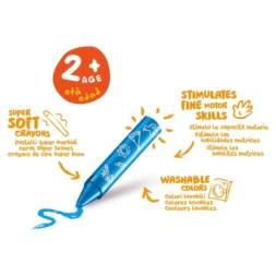 CRAYONES BABY WILD x8 CARIOCA