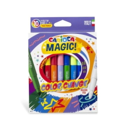 MARCADORES MAGIC COLOR CHANGE x10 CARIOCA