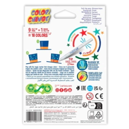 MARCADORES MAGIC COLOR CHANGE x10 CARIOCA