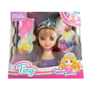 MUÑECA PARA PEINAR TINY CON ACCESORIOS