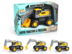 CAMION DE CONSTRUCCION A FRICCION GO SPEED 15x10x6 CM