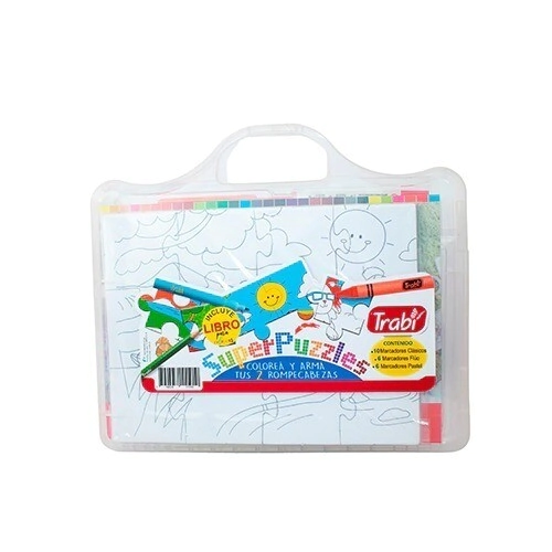 VALIJA SUPER PUZZLES TRABI