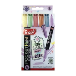 RESALTADORES POCKET PASTEL SURTIDOS