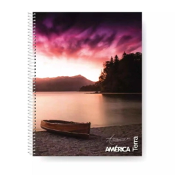 CUADERNO A4 ESPIRALADO TERRA T/F - 80 Hjs Cuadriculadas