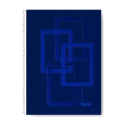CUADERNO A4 ESPIRALADO T/D STYLE - 150 Hjs Cuadriculado
