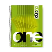 CUADERNO 22x29 ESPIRALADO DUO T/ SEMIRRÍGIDA - 40 Hjs Ray/40 Hjs Cuadr.