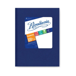 CUADERNO ARAA 16x21 RIVADAVIA T/D AZUL - 98 Hjs Rayadas
