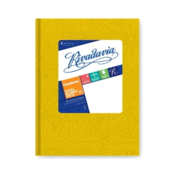 CUADERNO ARA�A 16x21 RIVADAVIA T/D AMARILLO - 50 Hjs Rayadas